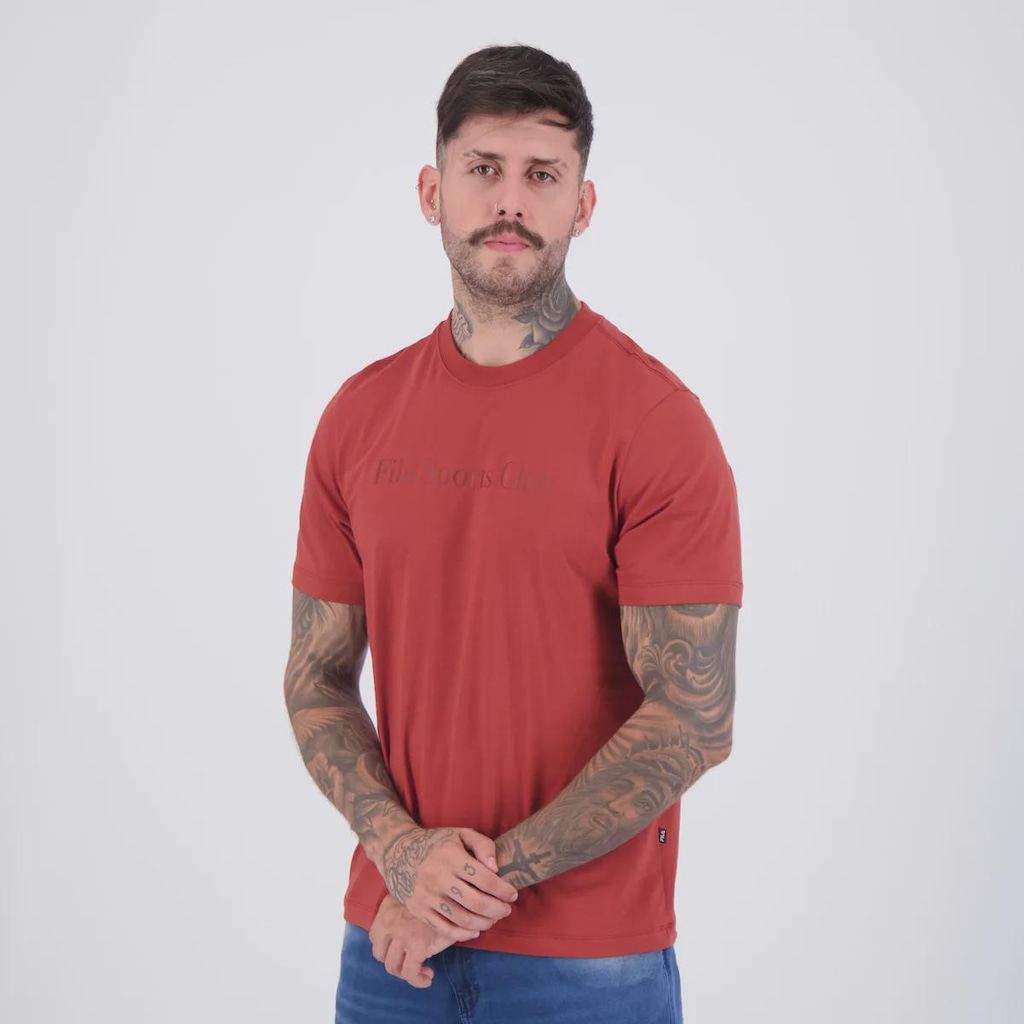 Imagem 3 do produto Camiseta Fila Regular Sport Club Letter Masculina