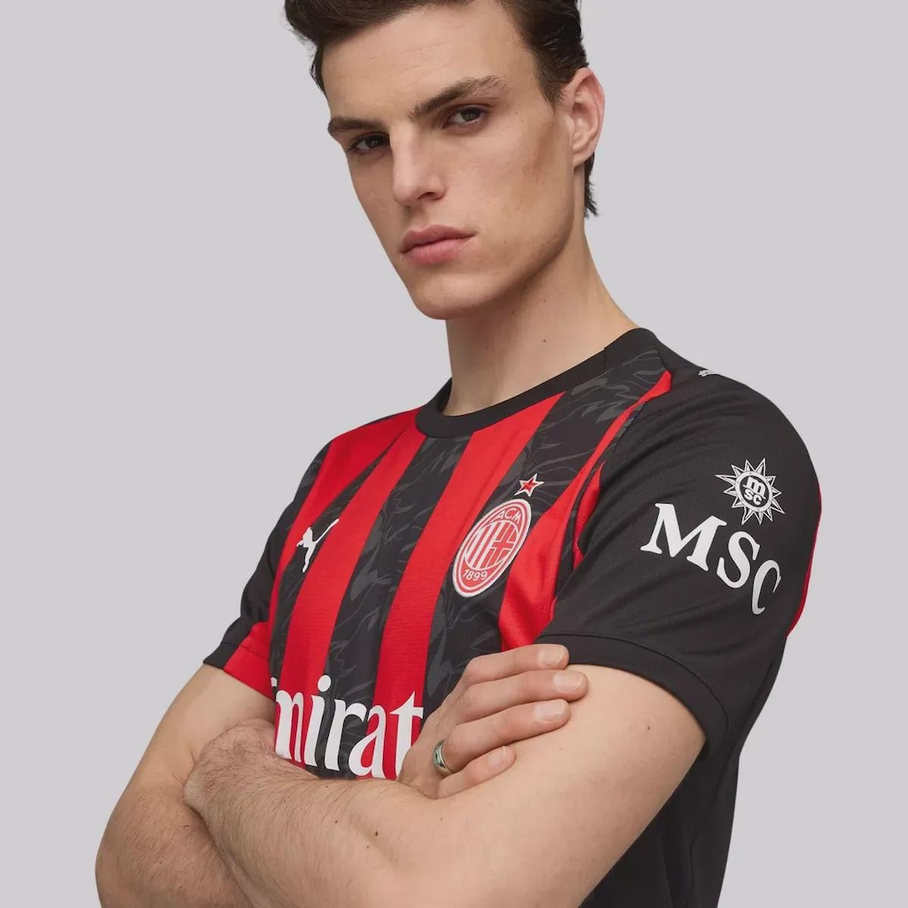 Imagem 4 do produto Camisa Milan Home 2026 14 Modric Puma Masculina