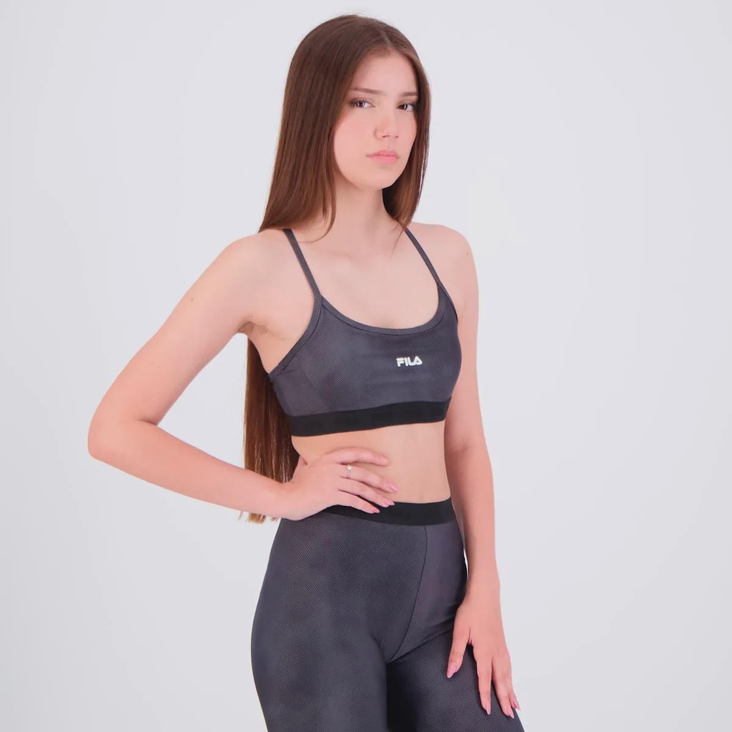 Imagem 2 do produto Top Fila Train Elastic V Feminino