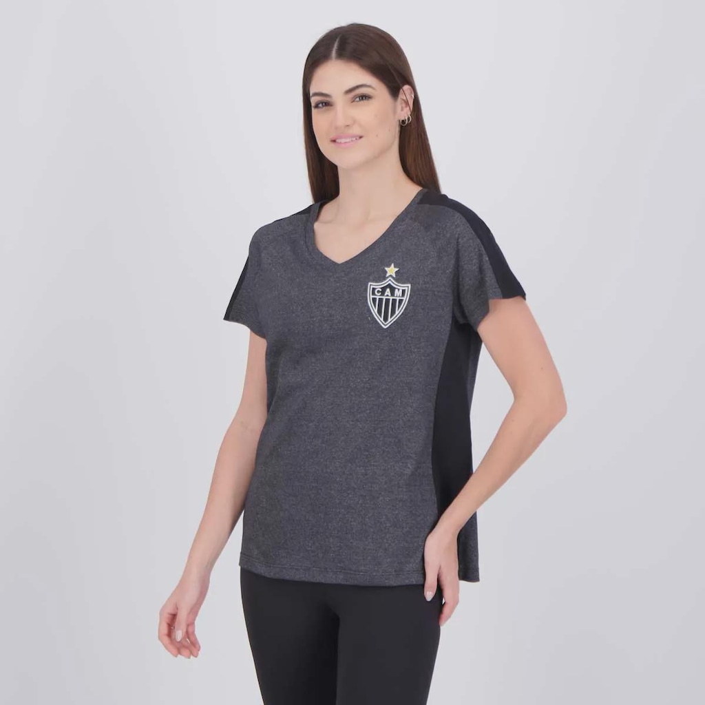 Imagem 2 do produto Camisa Atlético Mineiro Escudo Feminina