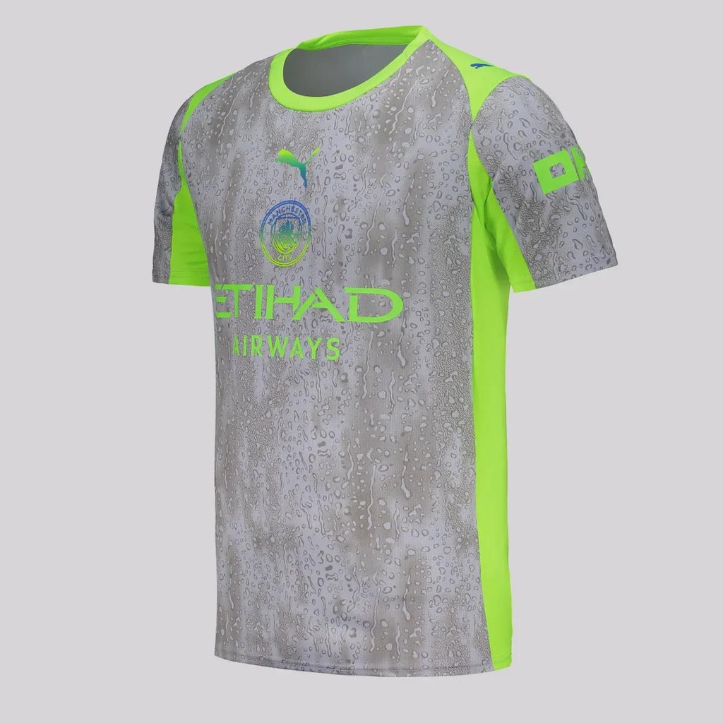 Imagem 3 do produto Camisa Manchester City Third 2026 Puma 9 Haaland Infantil