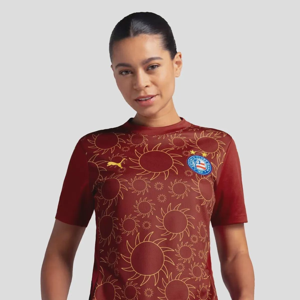 Imagem 3 do produto Camisa do Bahia III 2025 Puma 10 E. Ribeiro Feminina