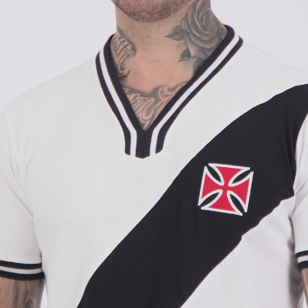 Imagem 5 do produto Camisa Vasco Retrô 1974 Nº 10 Masculina