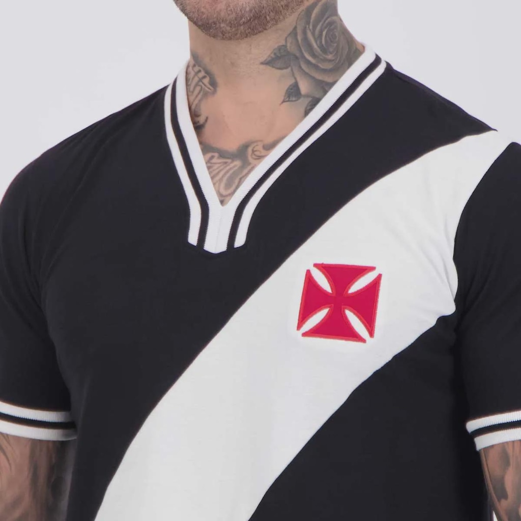 Imagem 5 do produto Camisa do Vasco Retrô 1974 Nº 10 Masculina