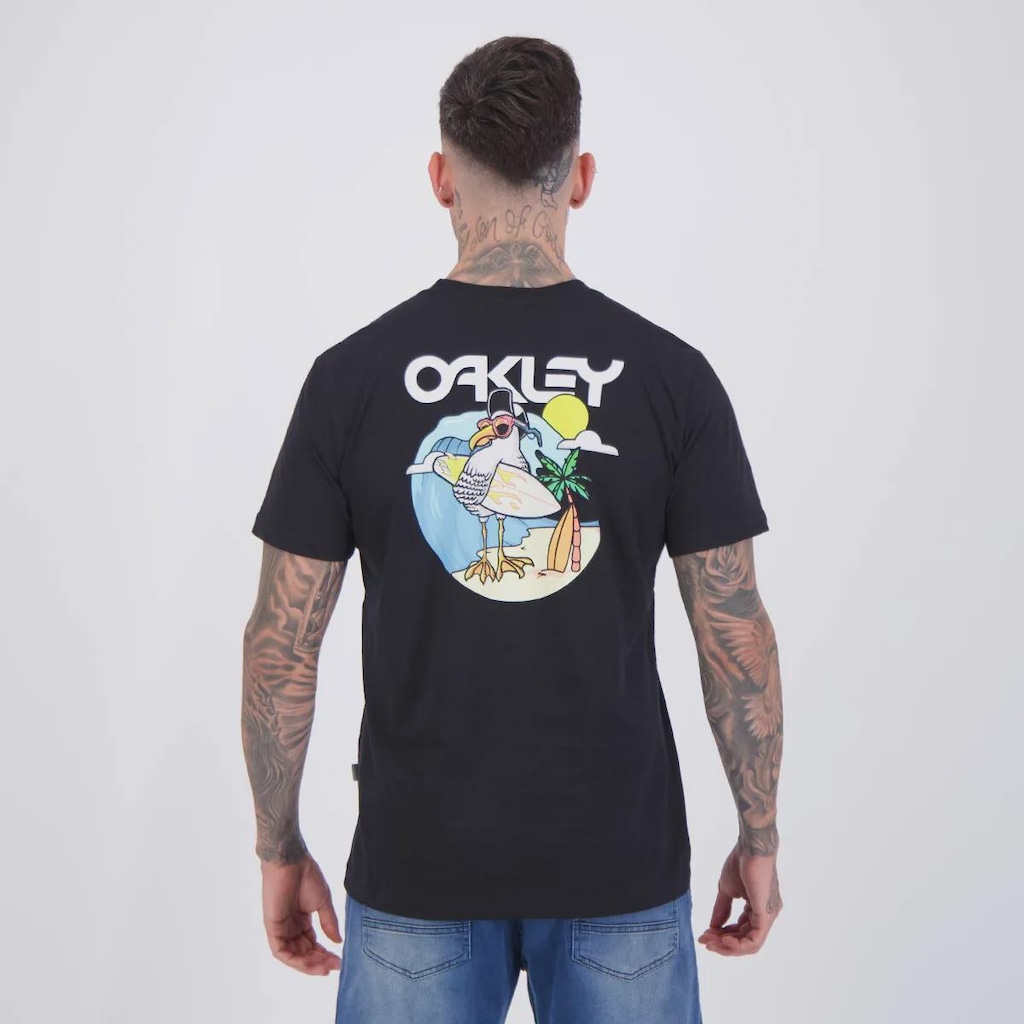 Imagem 4 do produto Camiseta Oakley Mad Seagull SS Masculina