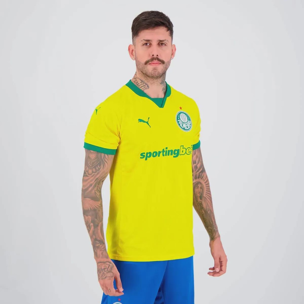 Imagem 3 do produto Camisa do Palmeiras III 25/26 Puma 15 G. Gómez Masculina