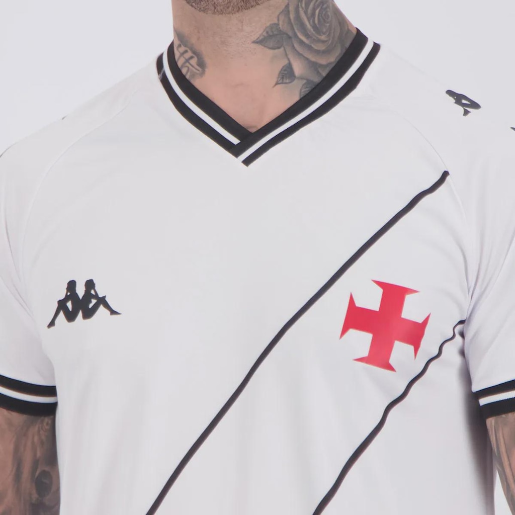 Imagem 5 do produto Camisa do Vasco Supporter Tradition Kappa Masculina