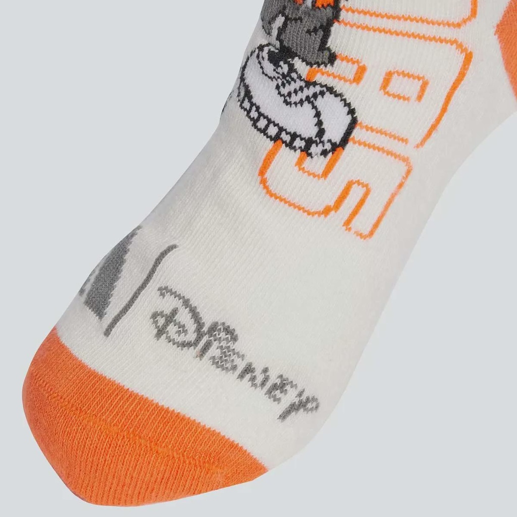 Imagem 2 do produto Kit 3 Pares de Meia Adidas Mickey Cano Alto Infantil
