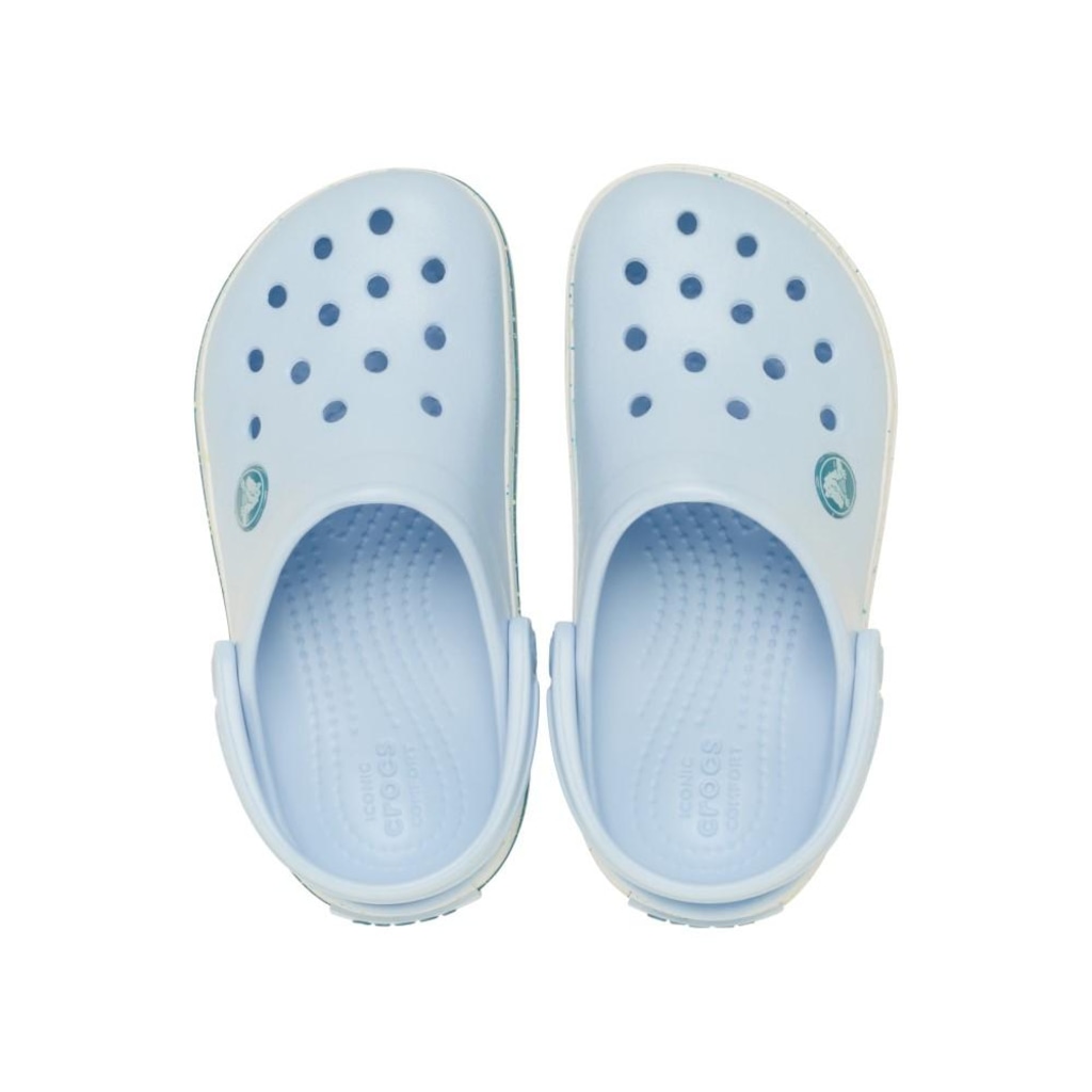 Imagem 5 do produto Sandália Unissex Crocs Crocband Speckled Band Clog T Blue Frost