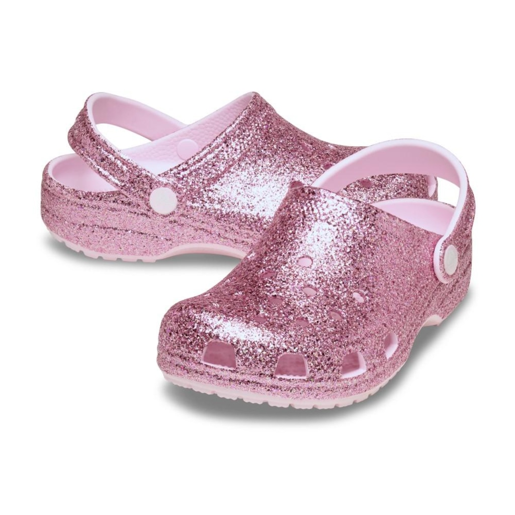 Imagem 4 do produto Sandália Unissex Crocs Classic Chunky Glitter Clog K