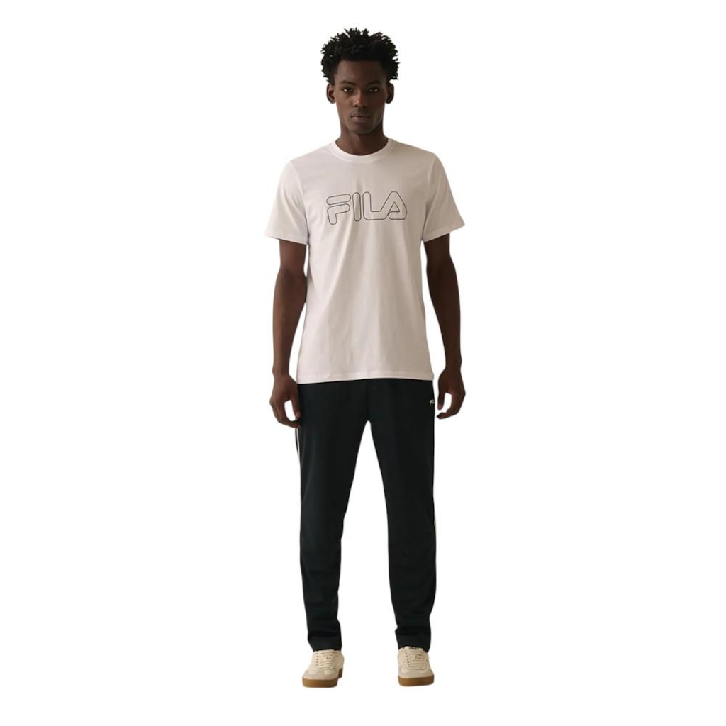 Imagem 3 do produto Camiseta Fila Regular Letter Outline Masculino