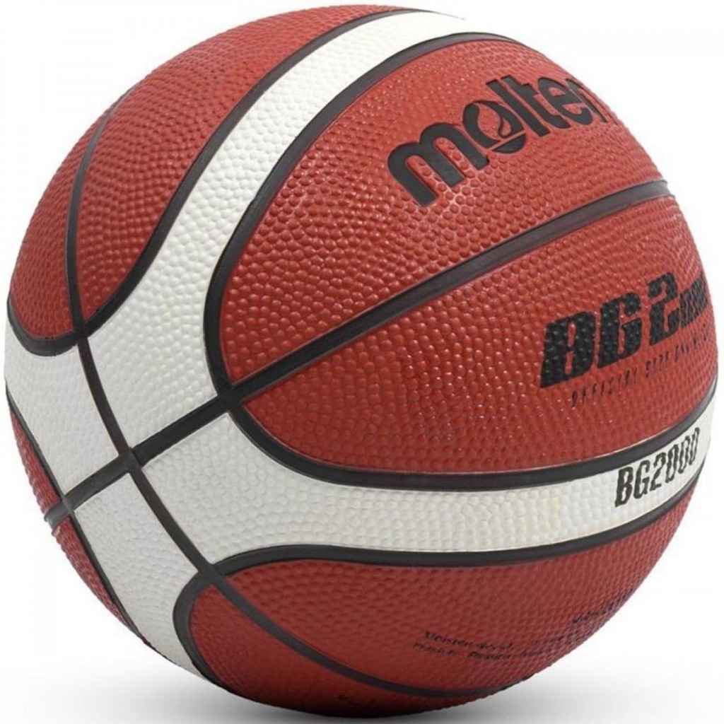 Imagem 2 do produto Bola de Basquete Molten Mini BG2000 Basketball Rubber Cover Infantil T3