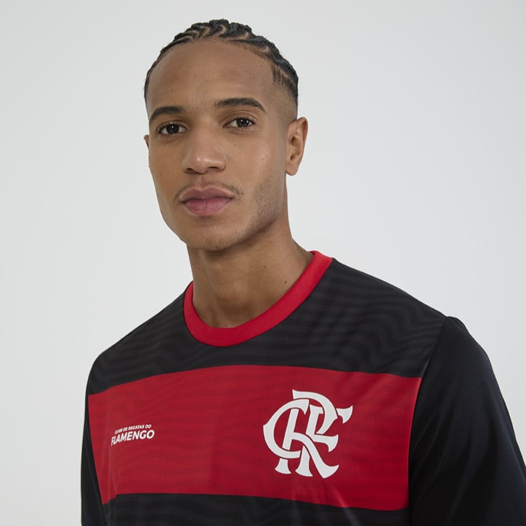 Imagem 2 do produto Camiseta Flamengo Emoção Masculina