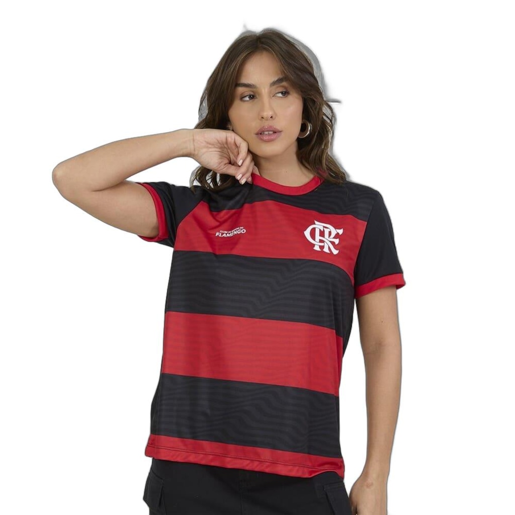Imagem 2 do produto Camiseta Flamengo Emoção Feminina
