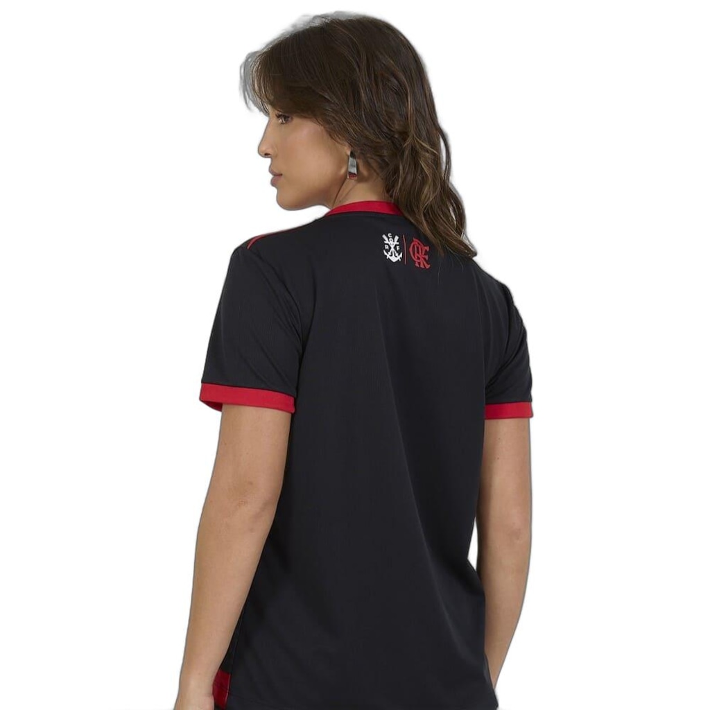 Imagem 3 do produto Camiseta Flamengo Emoção Feminina