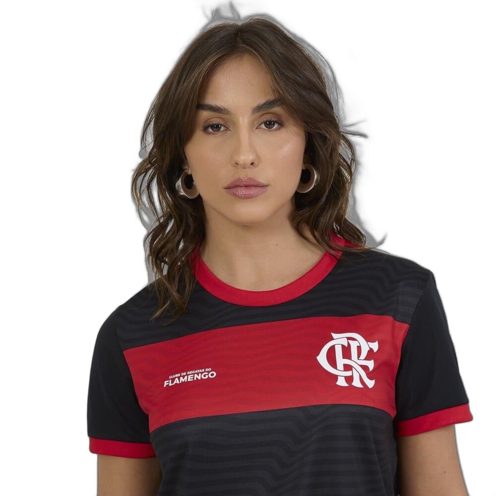 Imagem 4 do produto Camiseta Flamengo Emoção Feminina