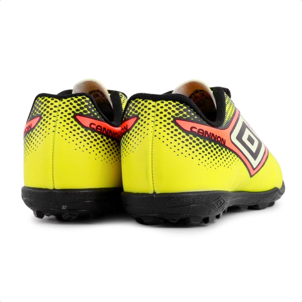 Imagem 5 do produto Kit Chuteira Society Infantil Umbro Cannon Jr + Caneleira