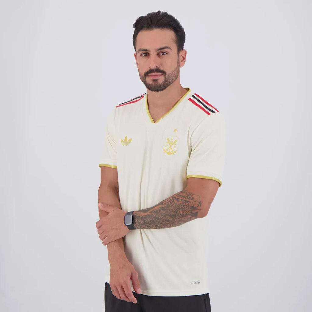Imagem 4 do produto Camisa do Flamengo III 2025 21 Jorginho adidas Masculina