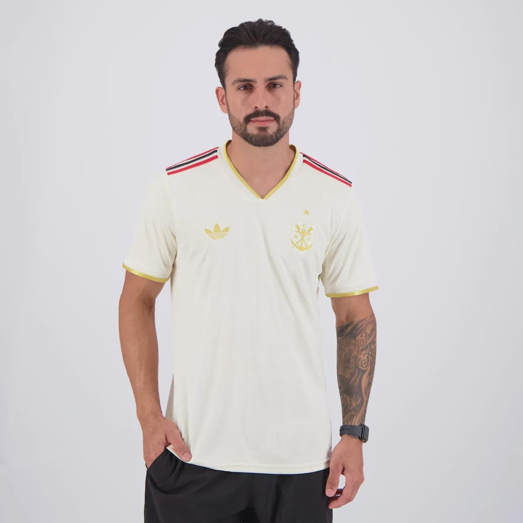 Imagem 2 do produto Camisa do Flamengo III 2025 10 De Arrascaeta adidas Masculina