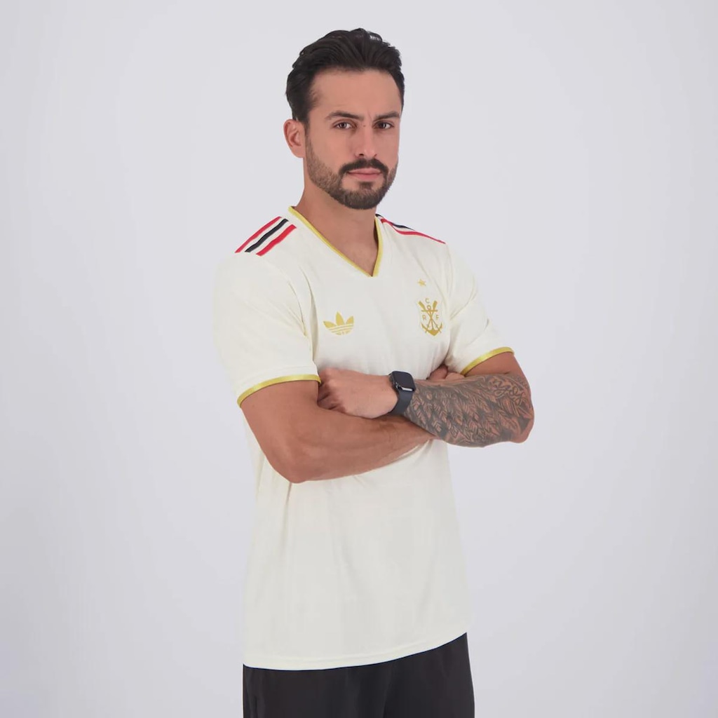 Imagem 3 do produto Camisa do Flamengo III 2025 10 De Arrascaeta adidas Masculina