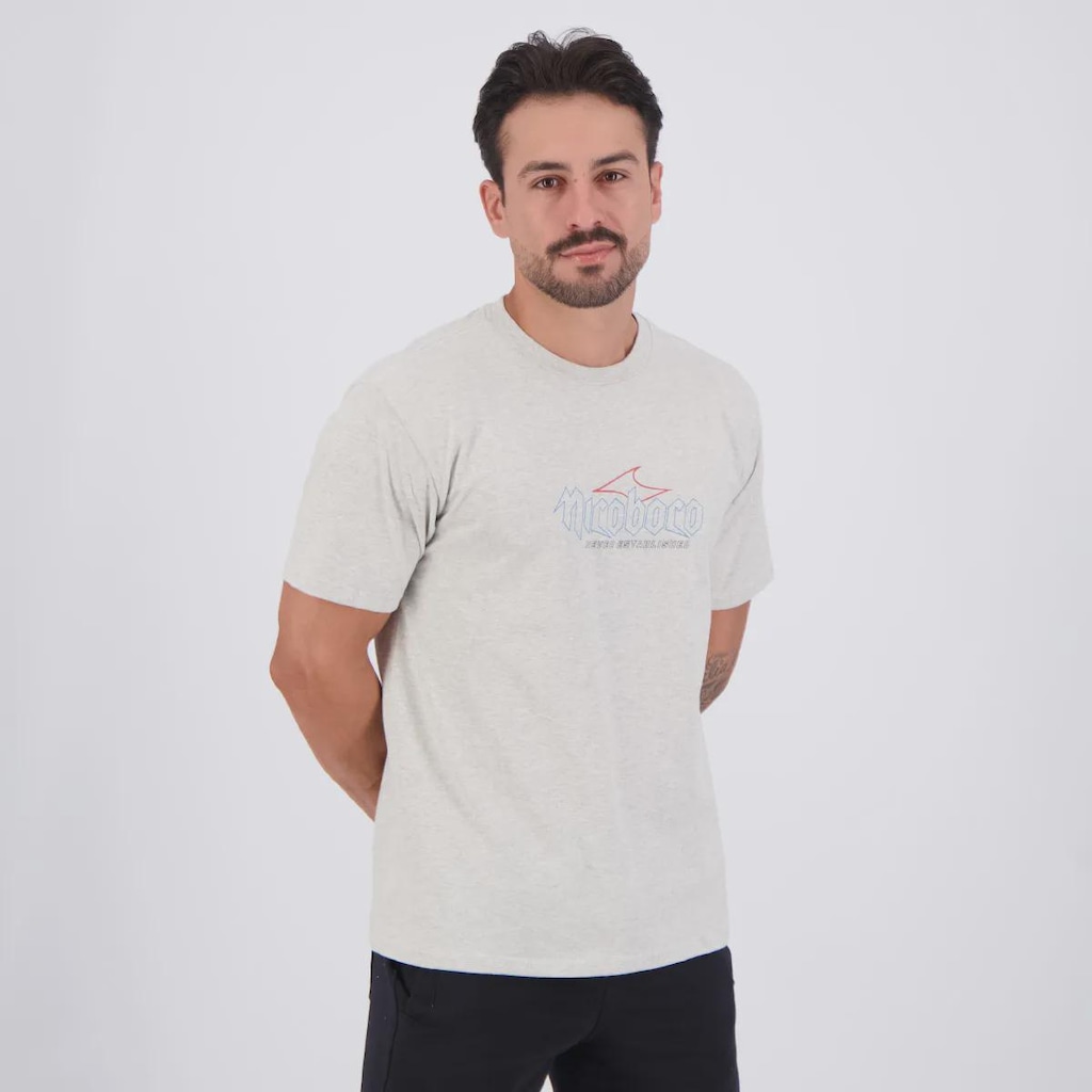 Imagem 2 do produto Camiseta Nicoboco Lush Cinza Masculina