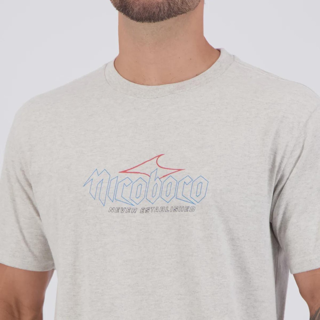 Imagem 5 do produto Camiseta Nicoboco Lush Cinza Masculina