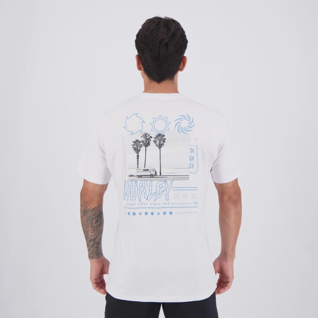 Imagem 4 do produto Camiseta Hurley Silk Psyko Masculina