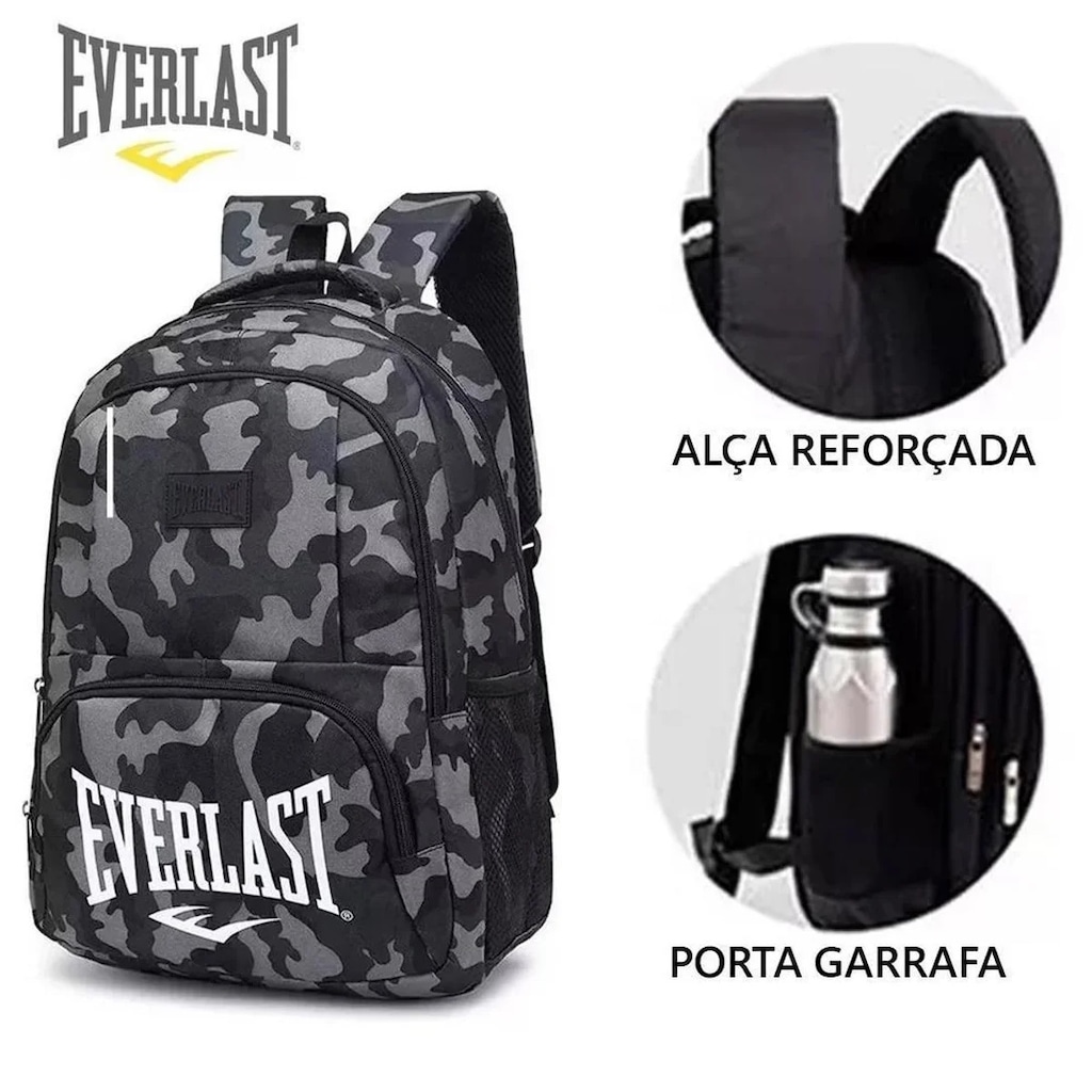 Imagem 3 do produto Mochila Everlast Army 20L - Unissex