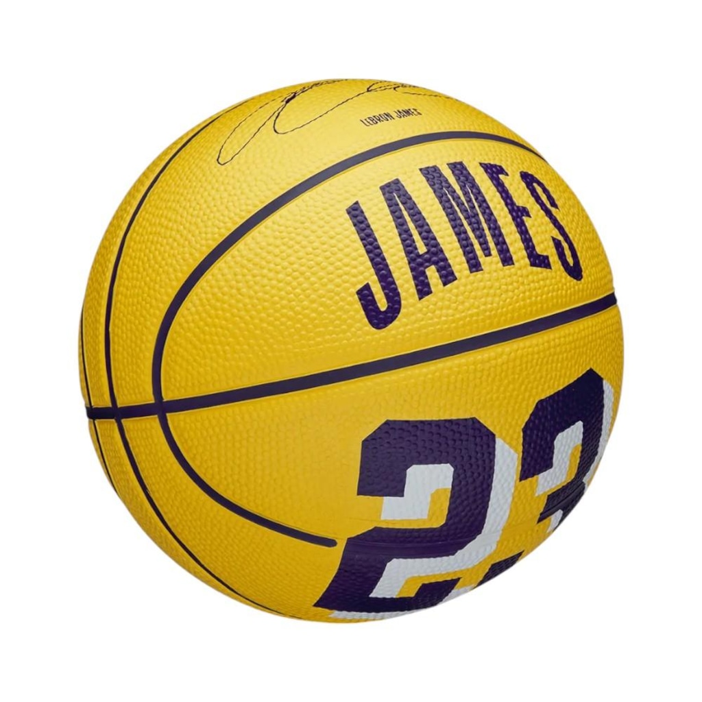 Imagem 5 do produto Bola de Basquete Wilson Player Icon Mini Lebron James 3