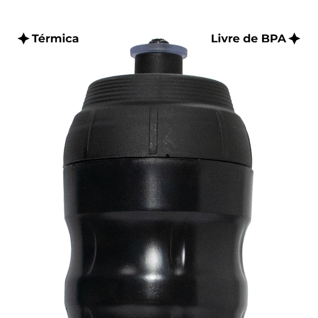 Imagem 2 do produto Caramanhola garrafa água bike TSW 550 ml Mod. 02 c/ suporte