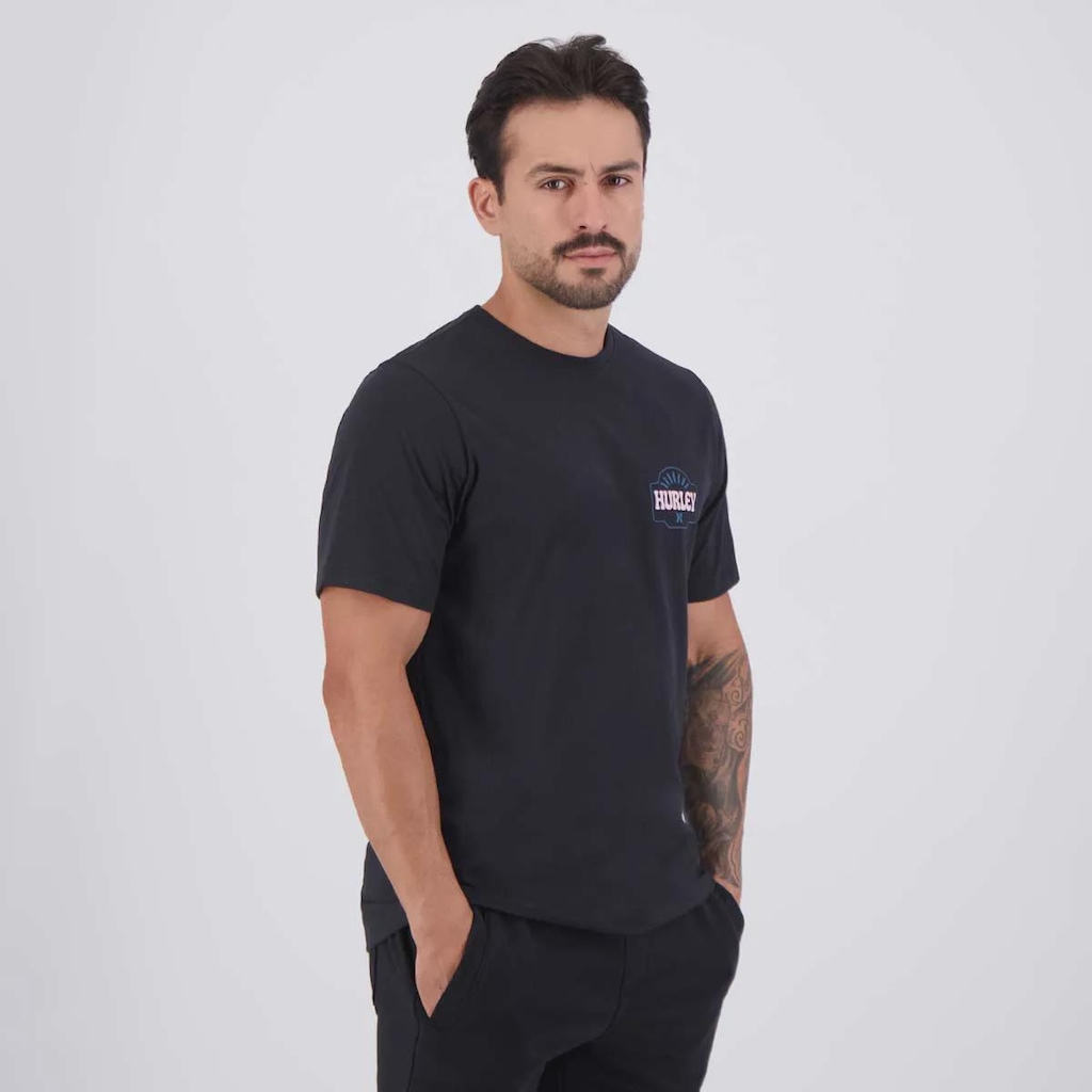 Imagem 2 do produto Camiseta Hurley Stoke Masculina