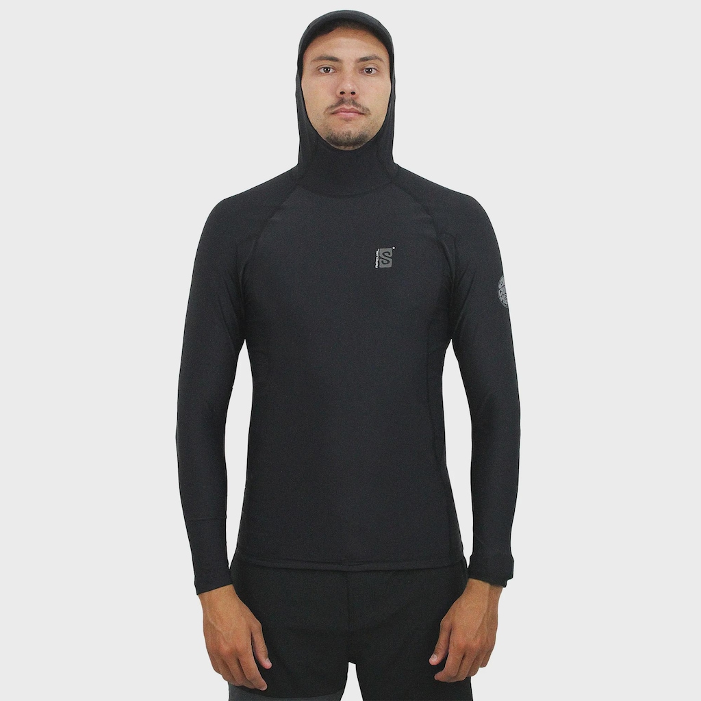 Imagem 2 do produto Camiseta UV Rip Curl Search com Capuz UPF 50+ Masculina
