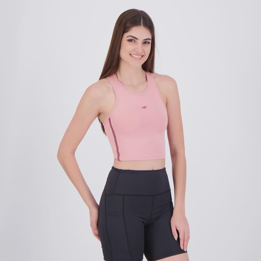 Imagem 2 do produto Regata New Balance Harmony Rib Performance Feminina
