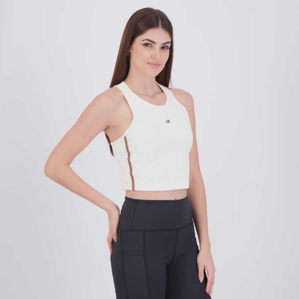 Imagem 2 do produto Regata New Balance Harmony Rib Performance Feminina