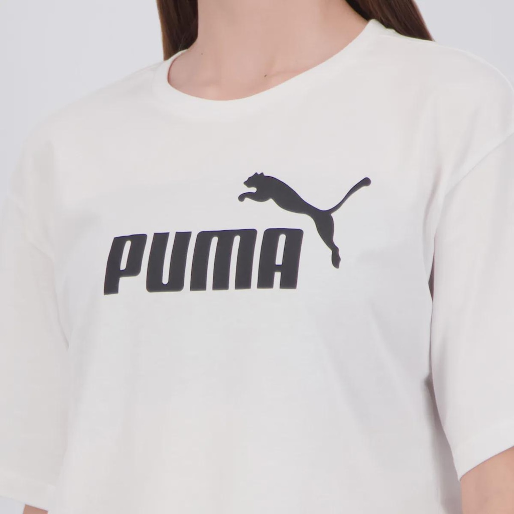 Imagem 5 do produto Camiseta Cropped Puma No. 1 Logo Feminino