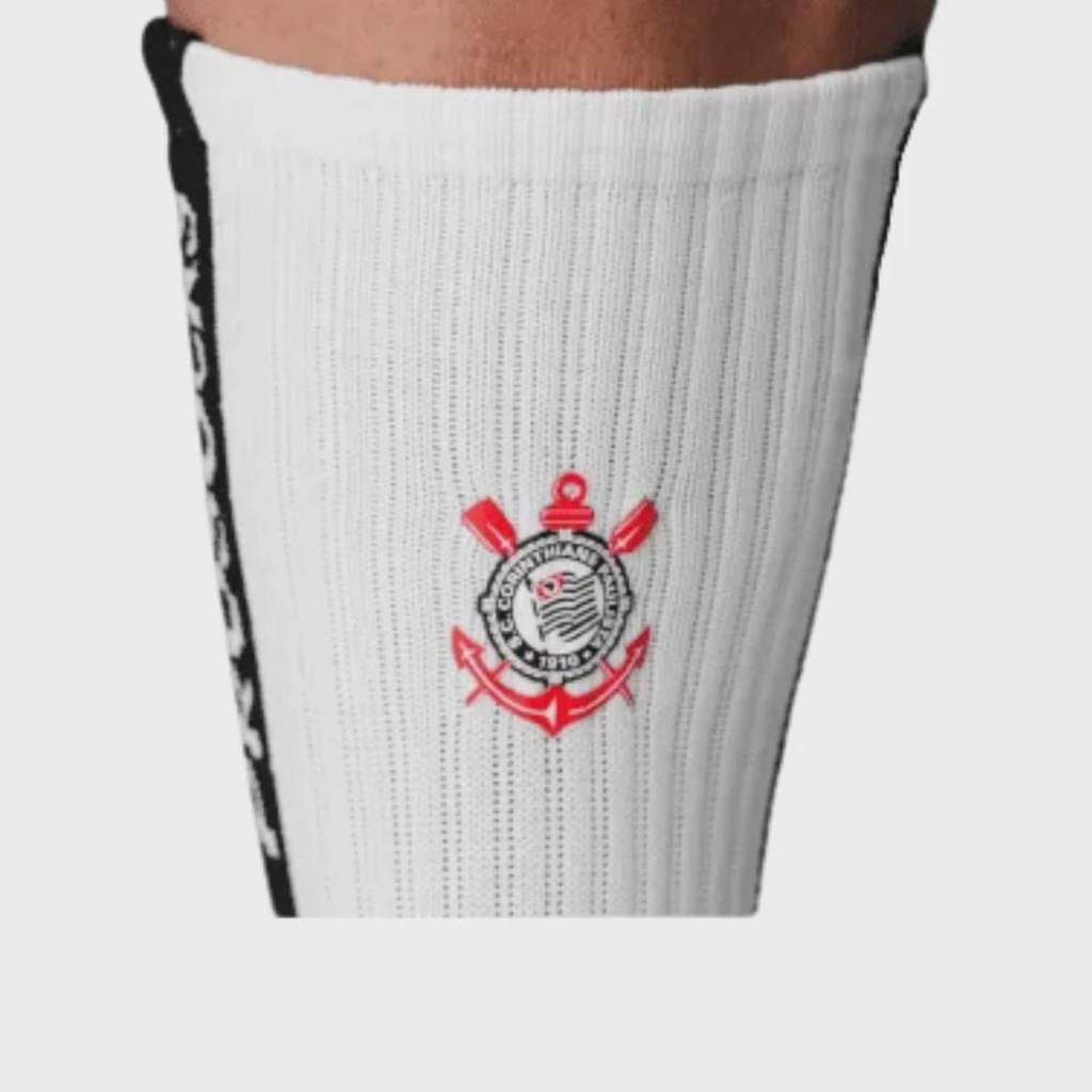 Imagem 3 do produto Meia Cano Alto de Futebol Corinthians Pro Socks Ultragrip - Masculino