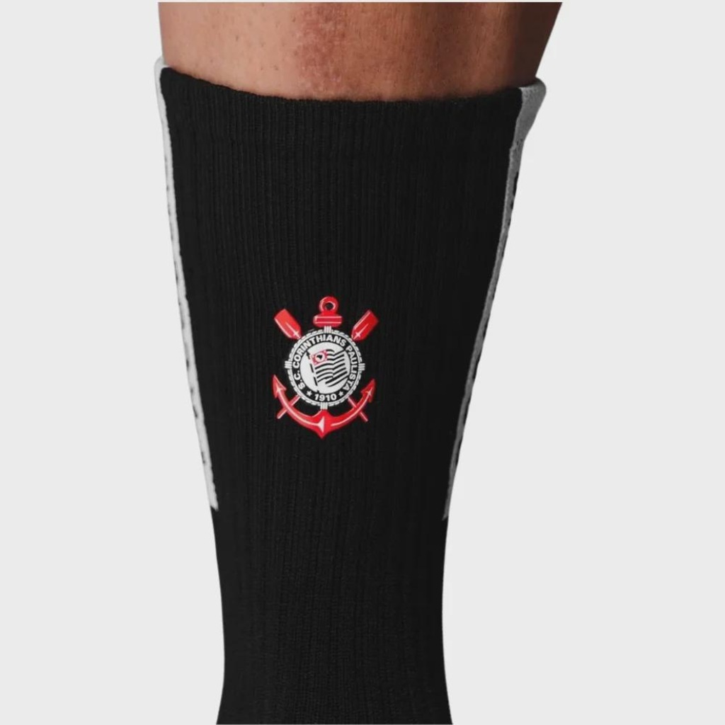 Imagem 4 do produto Meia Cano Alto de Futebol Corinthians Pro Socks Ultragrip - Masculino