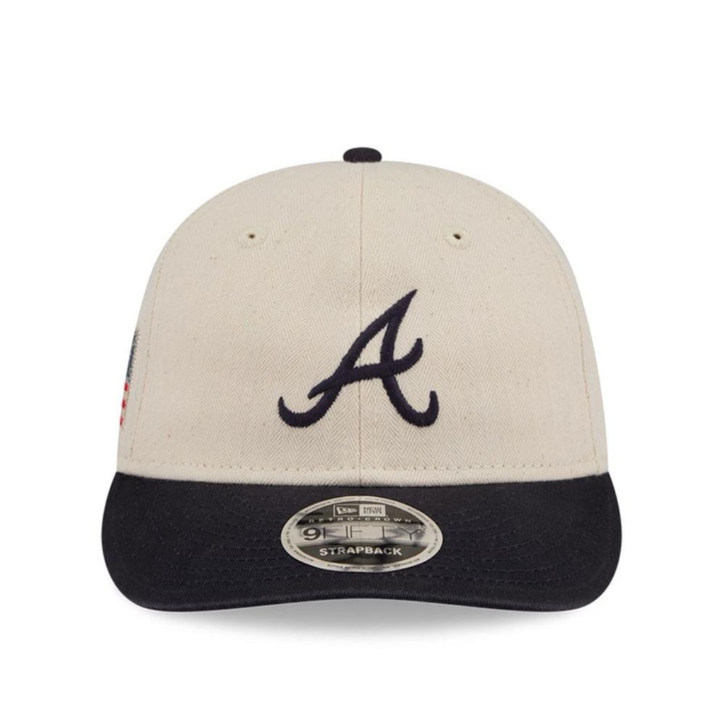 Imagem 2 do produto Boné New Era 9Fifty Retro Crown SN Atlanta Braves MLB Masculino