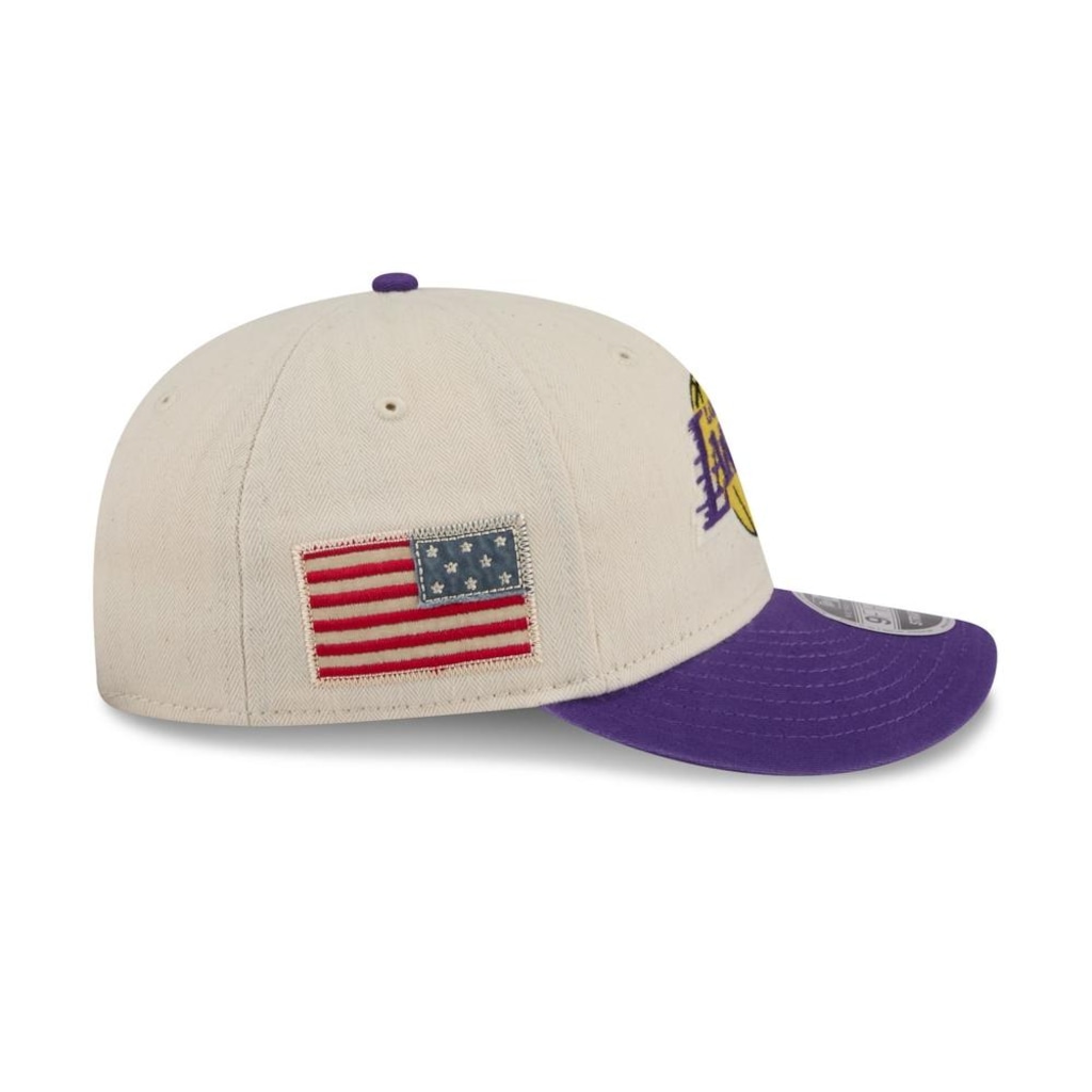 Imagem 4 do produto Boné New Era 9Fifty Retro Crown SN Los Angeles Lakers NBA Masculino