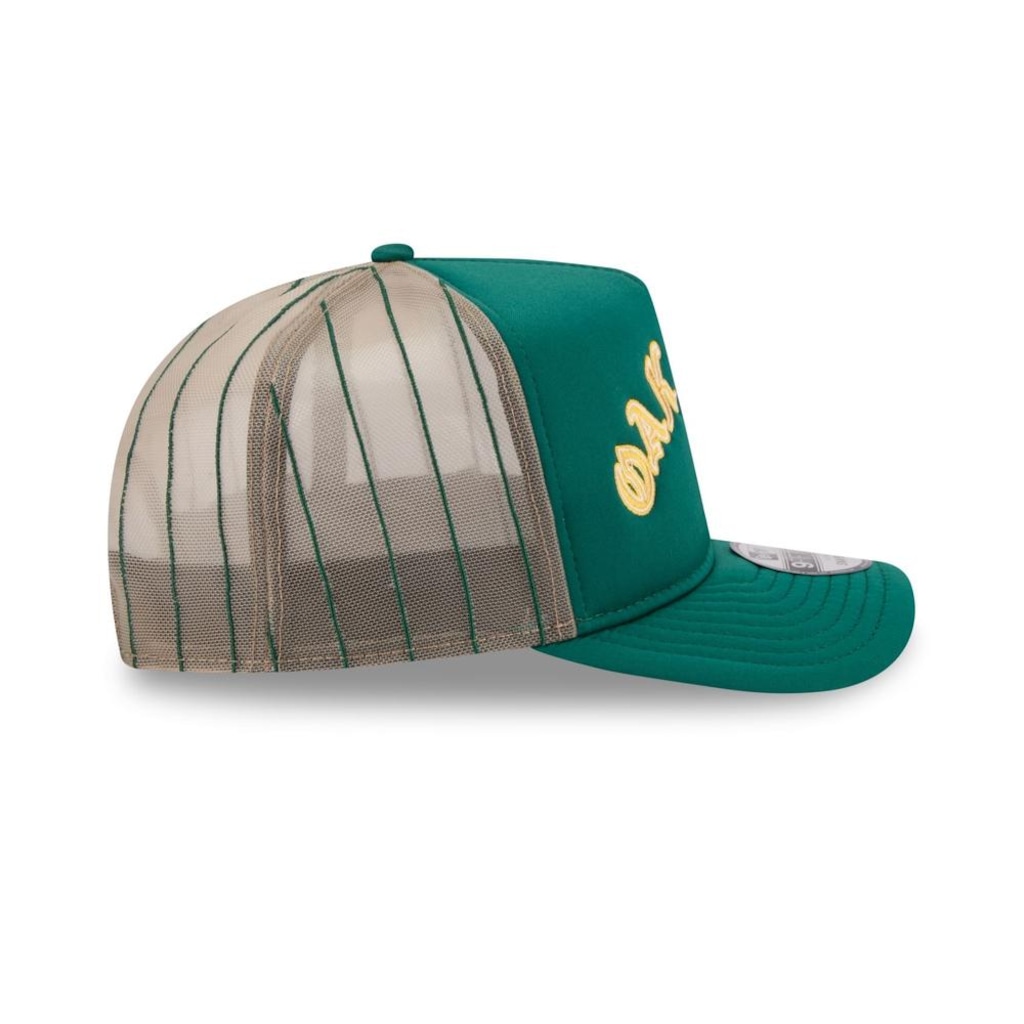 Imagem 4 do produto Boné New Era 9Forty A-Frame Snapback Oakland Athletics MLB Masculino