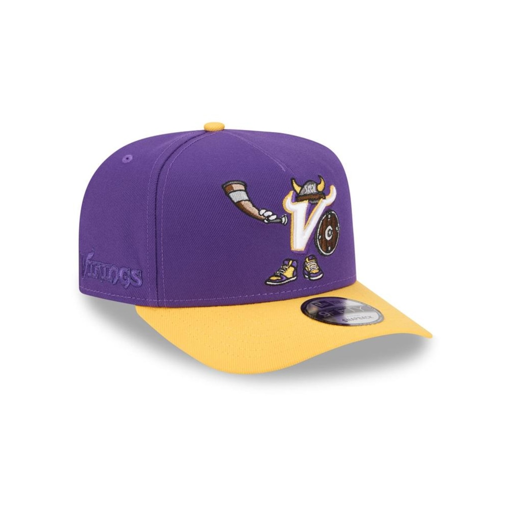 Imagem 3 do produto Boné New Era 9Fifty A-Frame Minnesota Vikings NFL Masculino