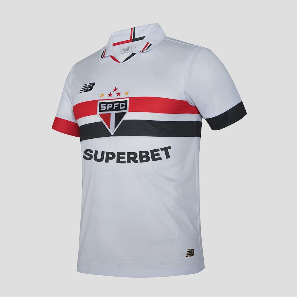 Imagem 4 do produto Camisa do São Paulo I 24/25 New Balance Torcedor Masculina