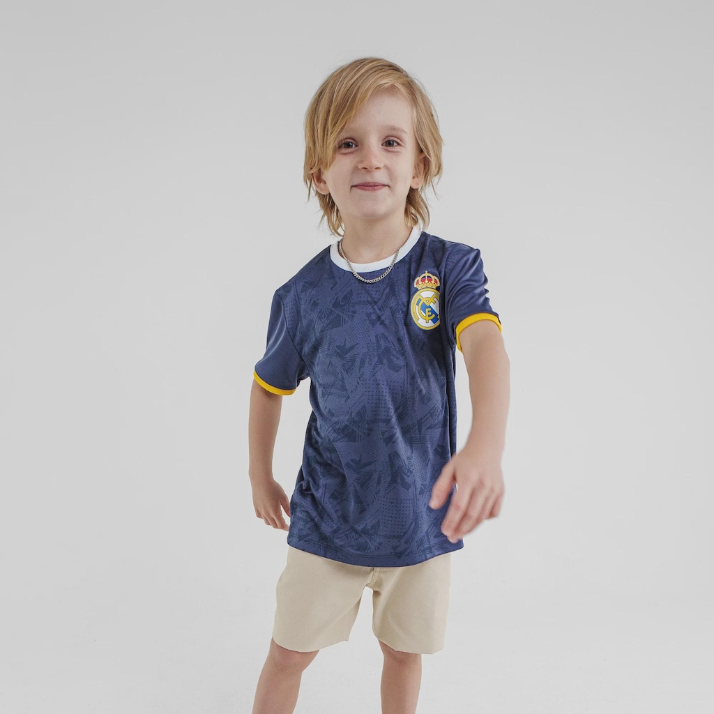 Imagem 2 do produto Camiseta Real Madrid Braziline King Infantil