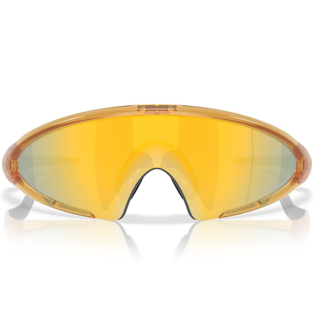 Imagem 3 do produto Óculos de Sol Unissex Oakley Ellipse Polaris Transparent Light Curry
