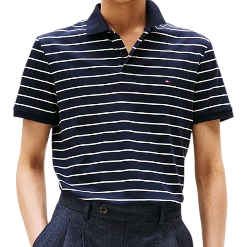 Imagem 2 do produto Camisa Polo Tommy Hilfiger Liquid Cotton Reg Masculina