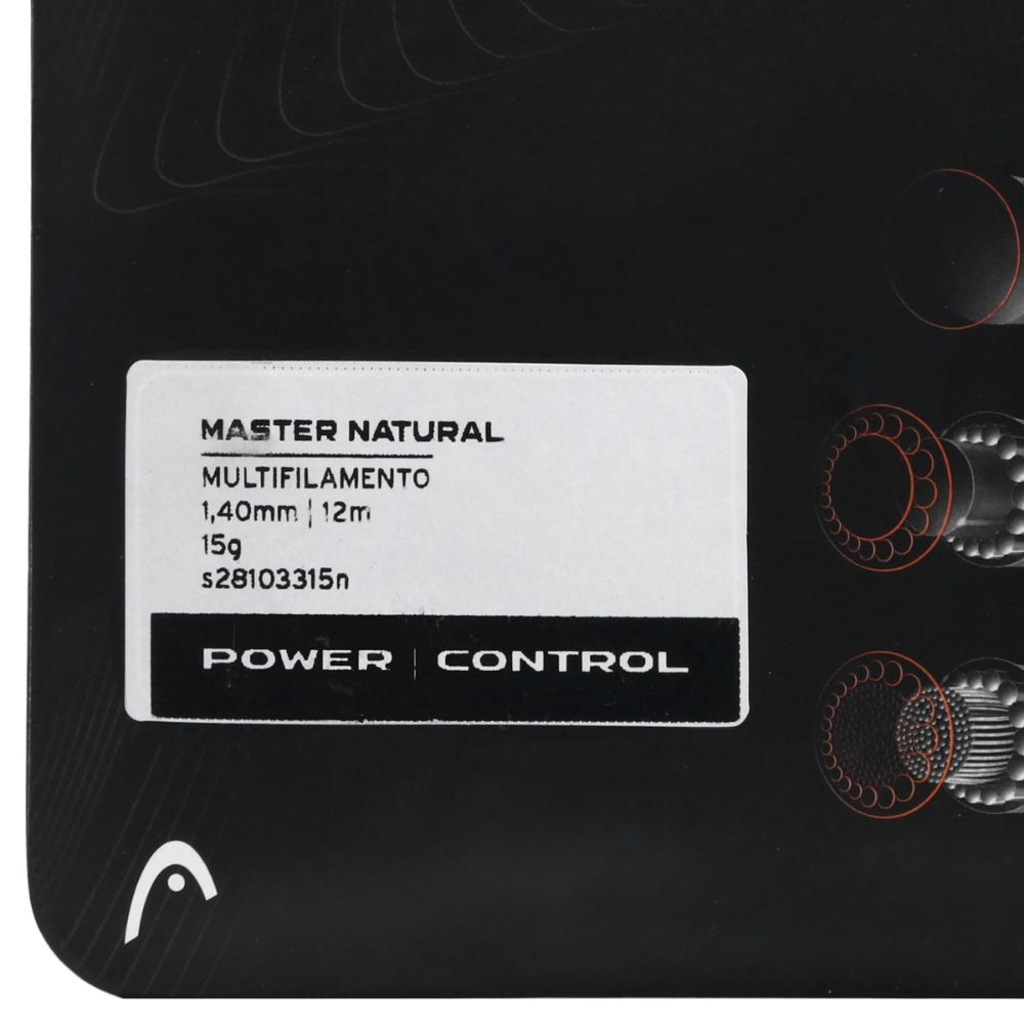 Imagem 2 do produto Corda Head Master 15L 1.40mm Natural Set Individual
