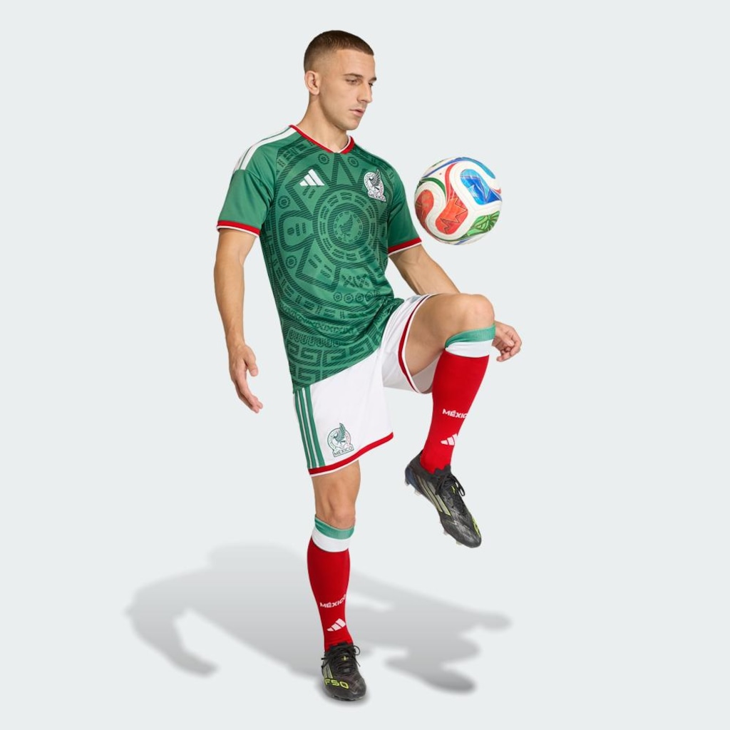 Imagem 4 do produto Bermuda adidas I Seleção Nacional do México 26/27 - Masculino