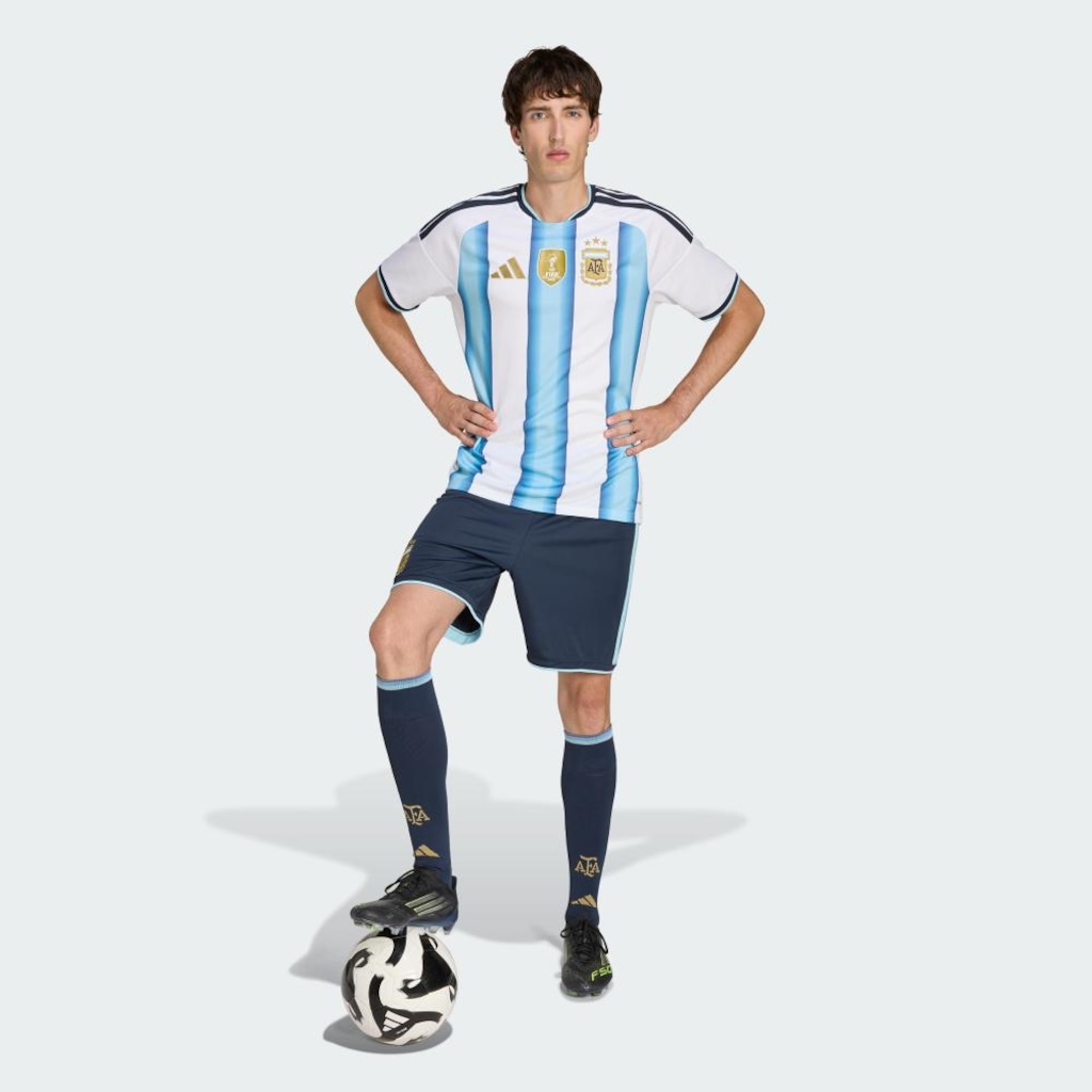 Imagem 3 do produto Bermuda adidas I Seleção Nacional Argentina Masculino