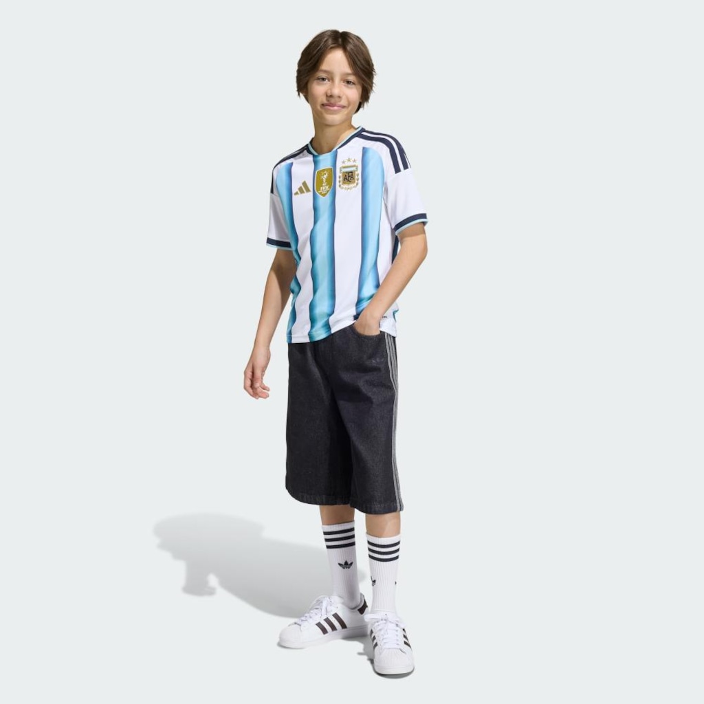 Imagem 4 do produto Camisa Seleção da Argentina I 26/27 Torcedor adidas Infantil