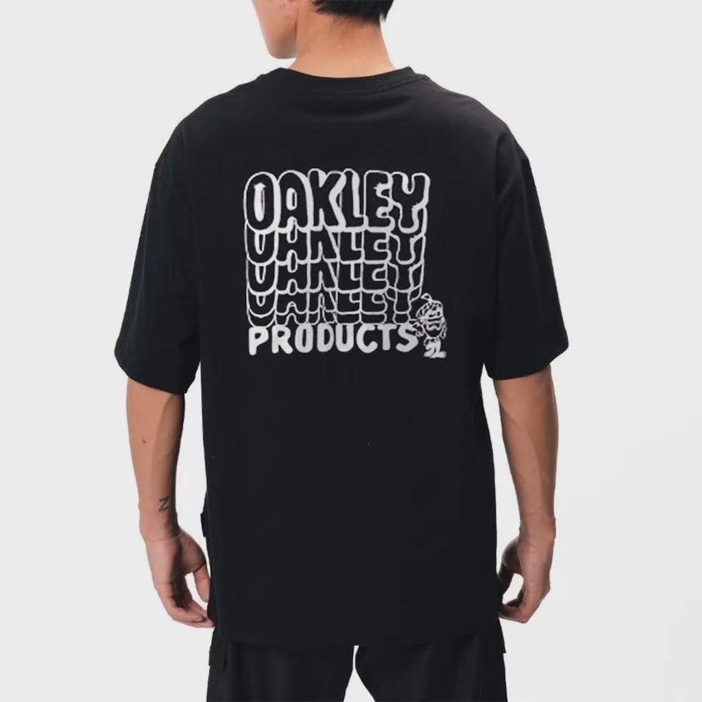 Imagem 2 do produto Camiseta Products Logo Blackout - OAKLEY - Masculino